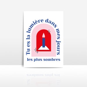 carte romantique de couple ou amis