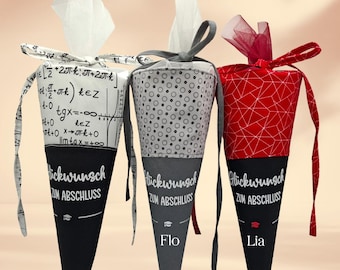 Graduation bag for school leaving (high school diploma, university, vocational training) - Personalizable, various designs