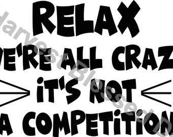 Pavilion - Grande tasse à café - 532 ml - Relax We're All Crazy It's