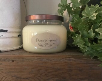 8oz  apothecary jar candles made with all natural soy wax and essential oil based fragrances