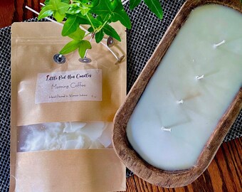 DIY Candle Making Kit: Two Scented Soy Wax Refills