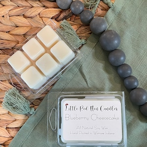 Soy Wax Melts/Choose Your Scent/Soy Wax Tarts/Clamshell Melts/100% Soy Wax Melts/6 pack/ Hand Poured/Strong Scented Melts/Aromatherapy Melts