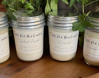 All Natural soy wax candles, Christmas Candles, Black Friday Candles, Winter Candle, Fall Scented Candle, Coffee Candle, Apple Candle