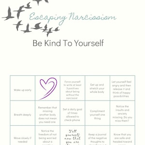 Self Care Daily Checklist