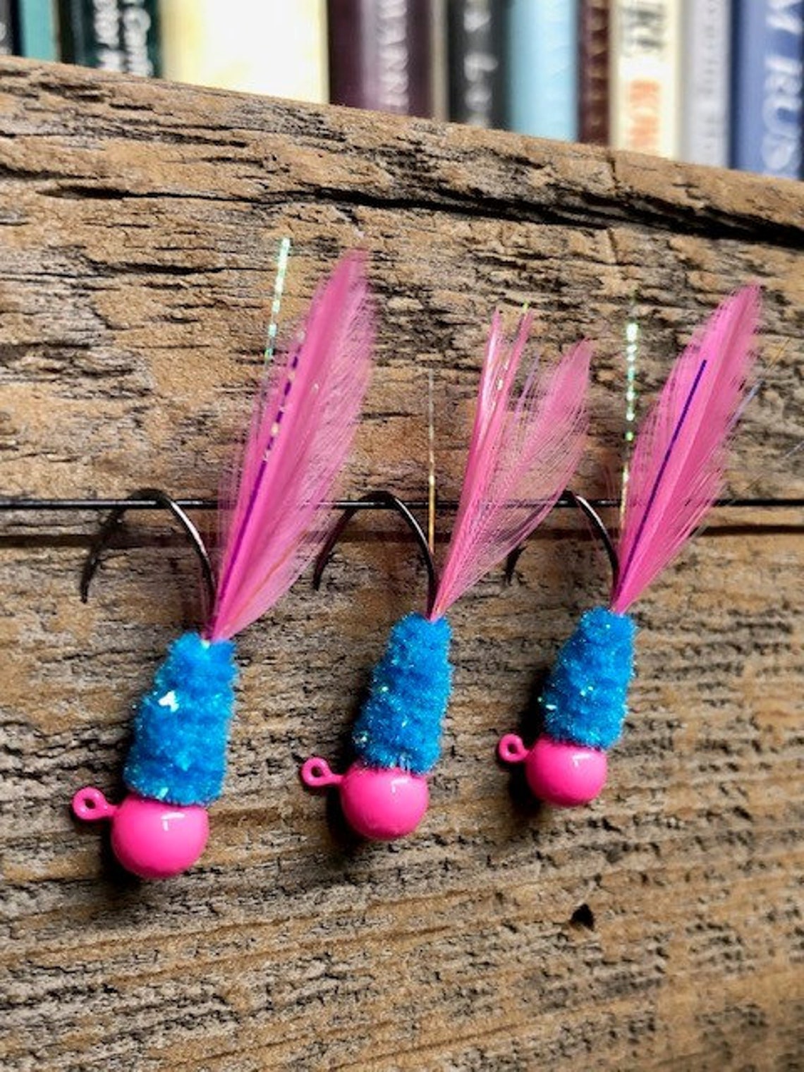 3 pk 1/8oz Round Crappie Jigs Multiple Patterns Etsy