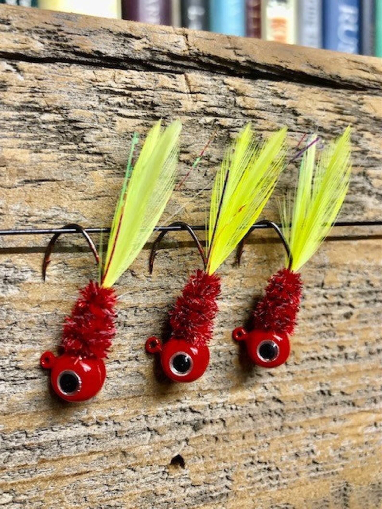 3 pk 3/32oz Bug Eye Crappie Jigs Multiple Patterns Etsy