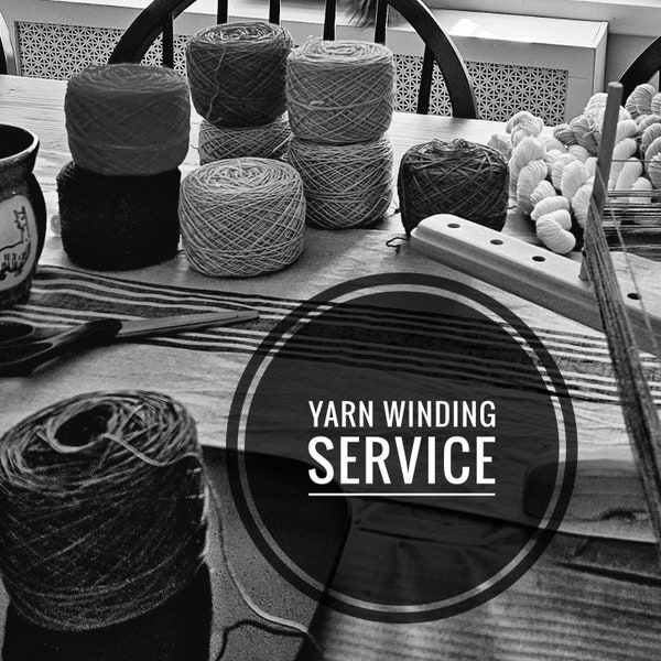 Yarn Winding Service - Hand Dyed Yarn, Single Ply, DK, Sock, Fingering, Merino, Yarn Cake, Speckled, Variegated, Tonal, Knit, Crochet