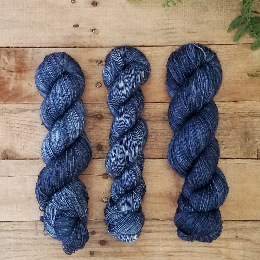 Cannonball Hand Dyed Yarn Single Ply DK Fingering Lace Etsy