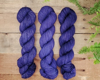 Grimace - Hand Dyed Yarn, Single Ply, DK, Fingering, Sock, Mohair, Merino, Superwash, Nylon, Indie Dyed Yarn, Tonal, Non Superwash, Tweed