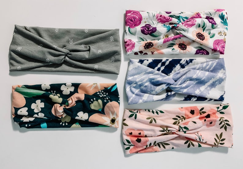 Soft Headbands Adult Soft and Stretchy Adult Turban Headband Etsy