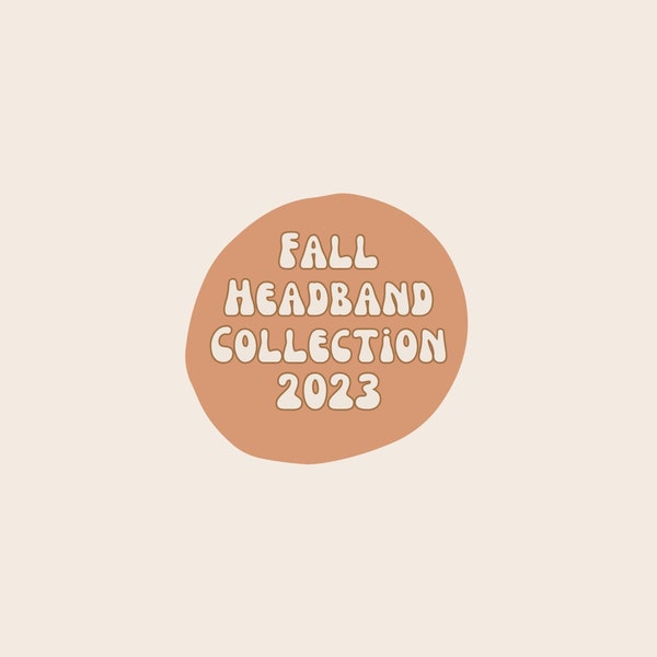 2023 Fall Headband Collection by StitchesbyPaige, Fall Accessories, Headbands for Women, Soft and Stretchy headbands for girls, Boho