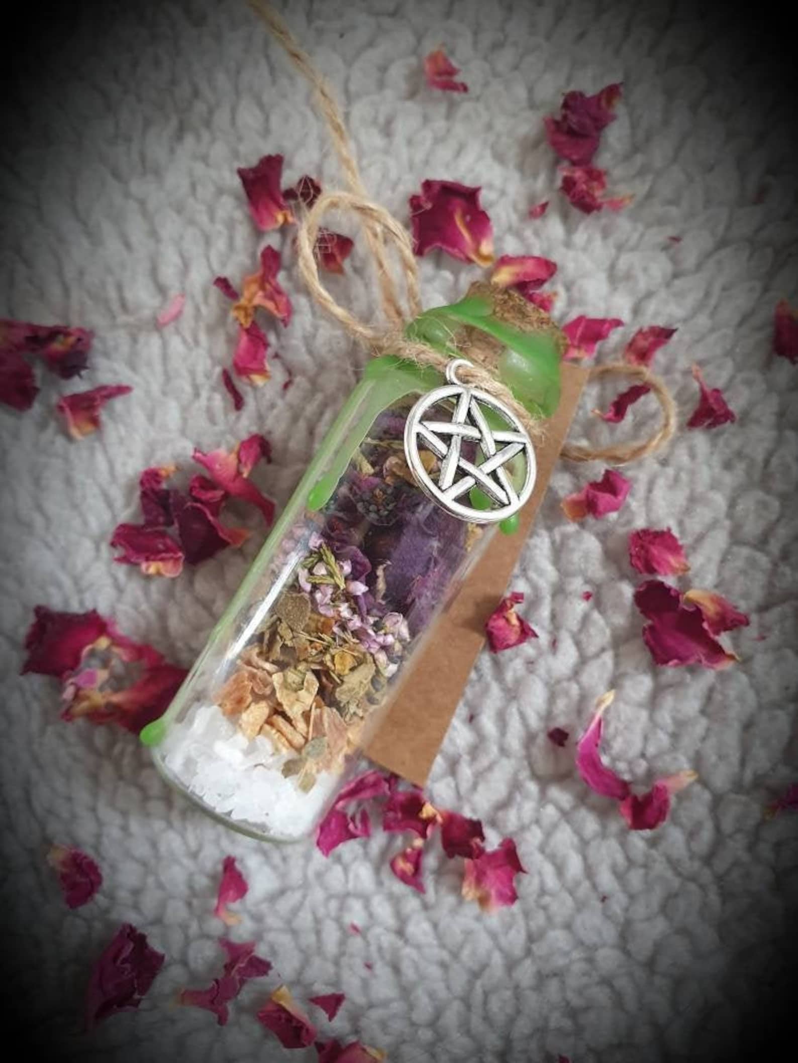 Good Luck Spell Jar 20ml Luck Spell Jar Witch Gifts Good Etsy