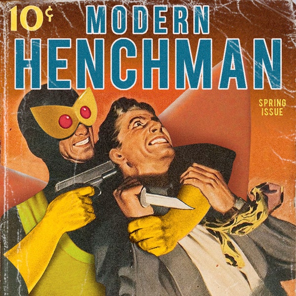 Modern Henchman, Venture Bros, A3 pulp art, poster print