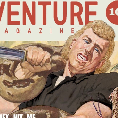 BRICK FROG Venture Bros A3 Pulp Art Poster Print Etsy