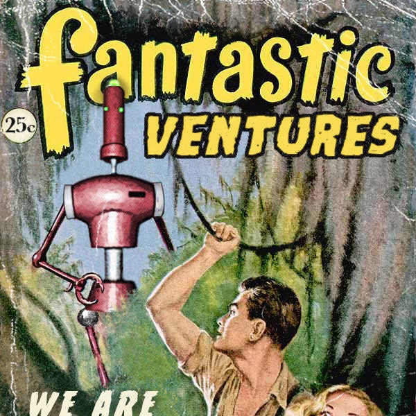 Fantastic Ventures, Venture Bros, A3 poster, pulp art print