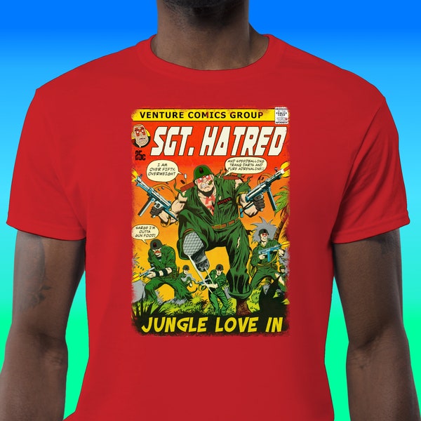 Sgt Hatred, Venture bros, retro comic T-shirt