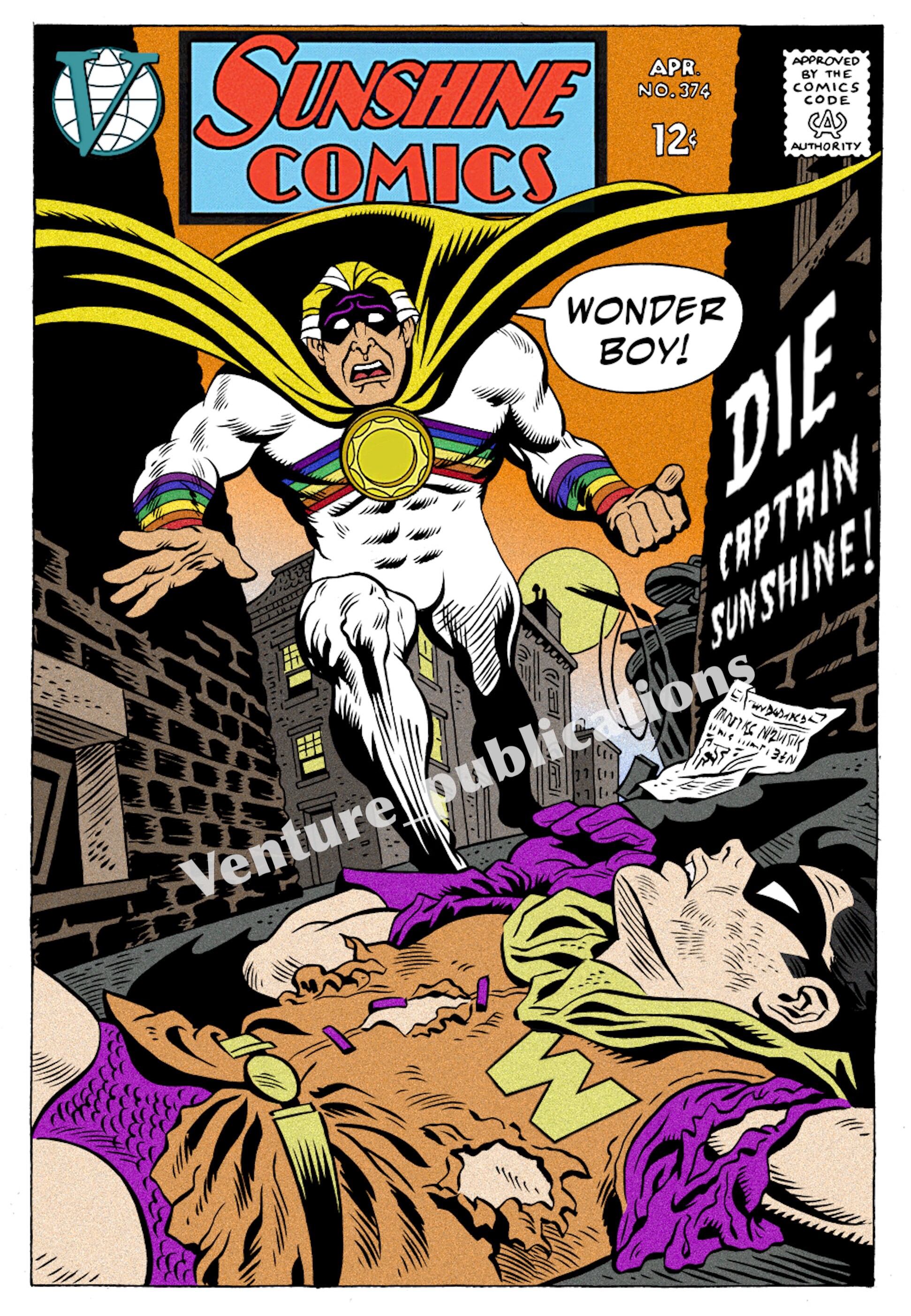 Die Captain Sunshine A3 Poster Print Etsy Canada
