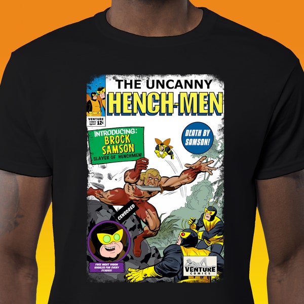 Uncanny Hench-men, The Venture Bros, Retro comic, T-Shirt