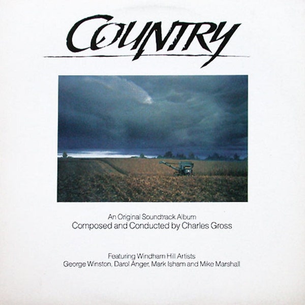 Country soundtrack LP Charles Gross George Winston