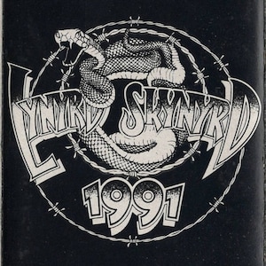 レーナードスキナード 1991 ビンテージポスター 8/31 Shoreline Lynyrd Skynyrd 1991 - Etsy