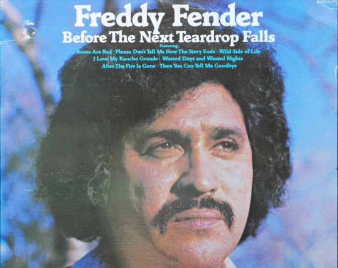 Freddy Fender Before the Next Teardrop Falls LP VG+/VG - Etsy