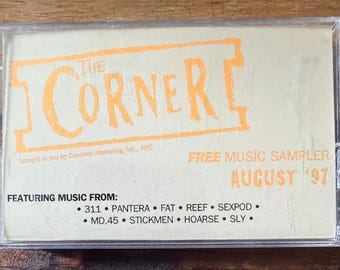 The Corner Free Music Sampler 1997 Cassette 311, Pantera, MD.45, Fat, Reef, Sexpod, Stickmen, Hoarse, and Sly
