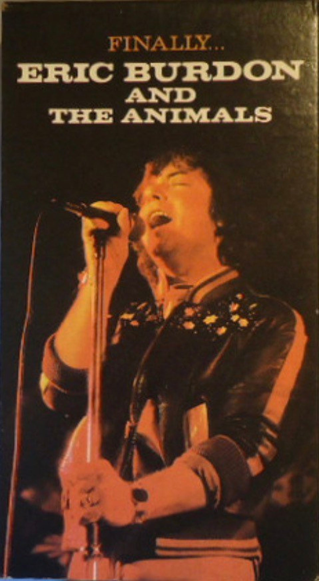 Finally Eric Burdon and the Animals VHS Etsy