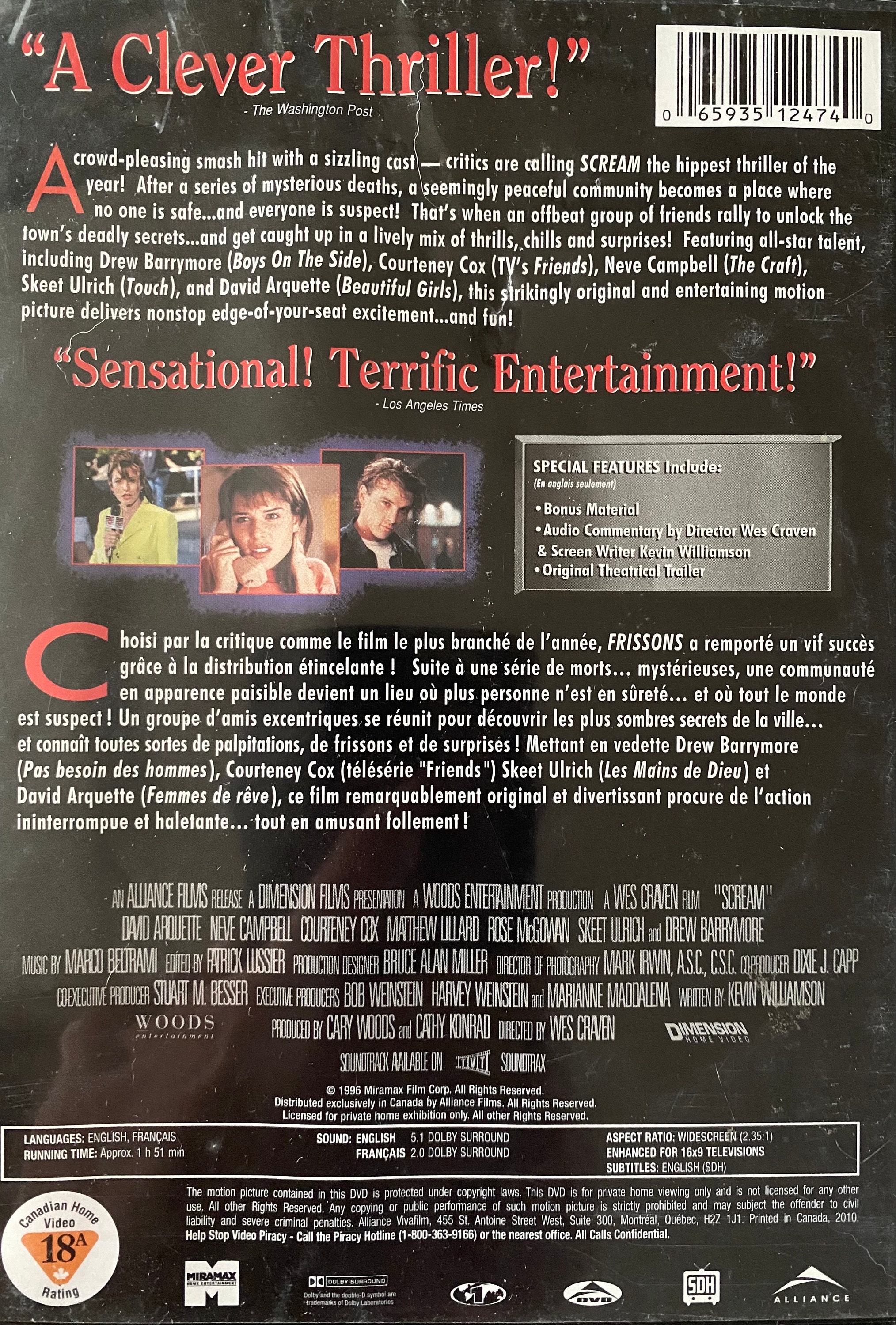 Scream DVD - Etsy