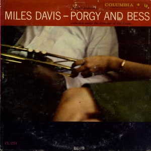 Miles Davis Porgy and Bess LP VG/VG