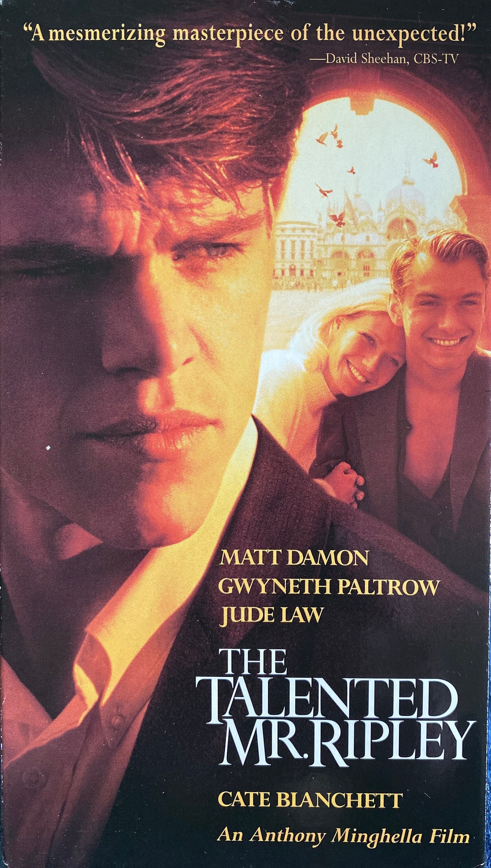 The Talented Mr. Ripley VHS - Etsy