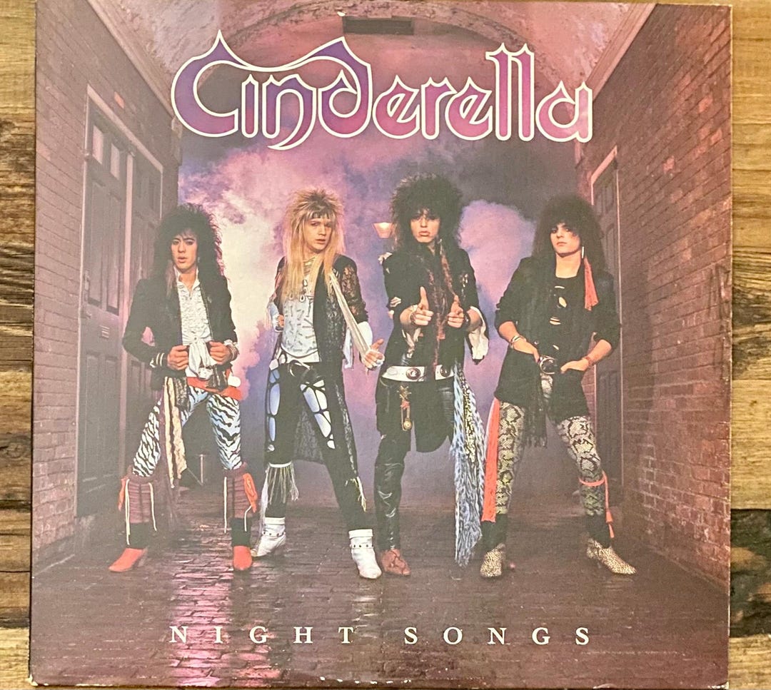 Cinderella Night Songs 1986 LP NM/M First Pressing - Etsy