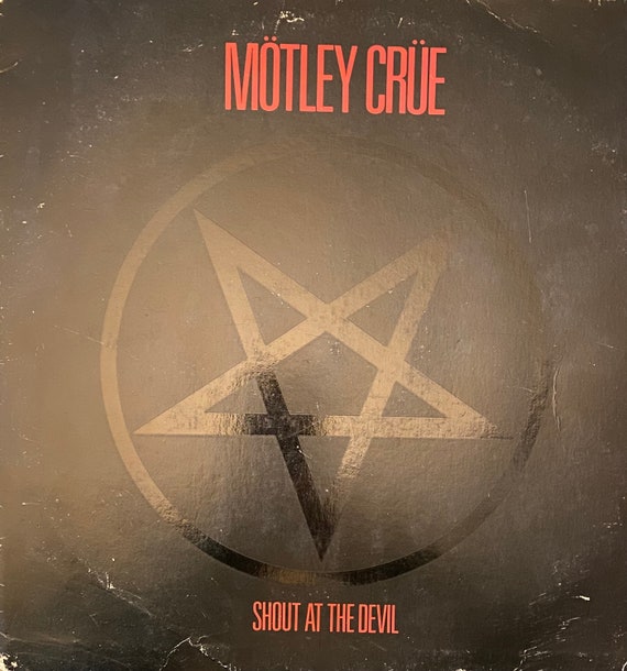 Motley Crue Shout at the Devil LP 1983 VG/M - Etsy