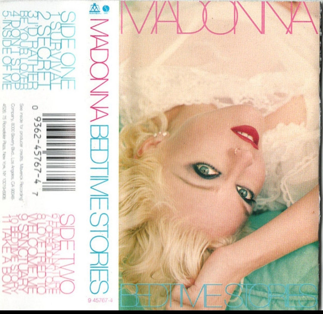 Madonna Bedtime Stories Cassette - Etsy