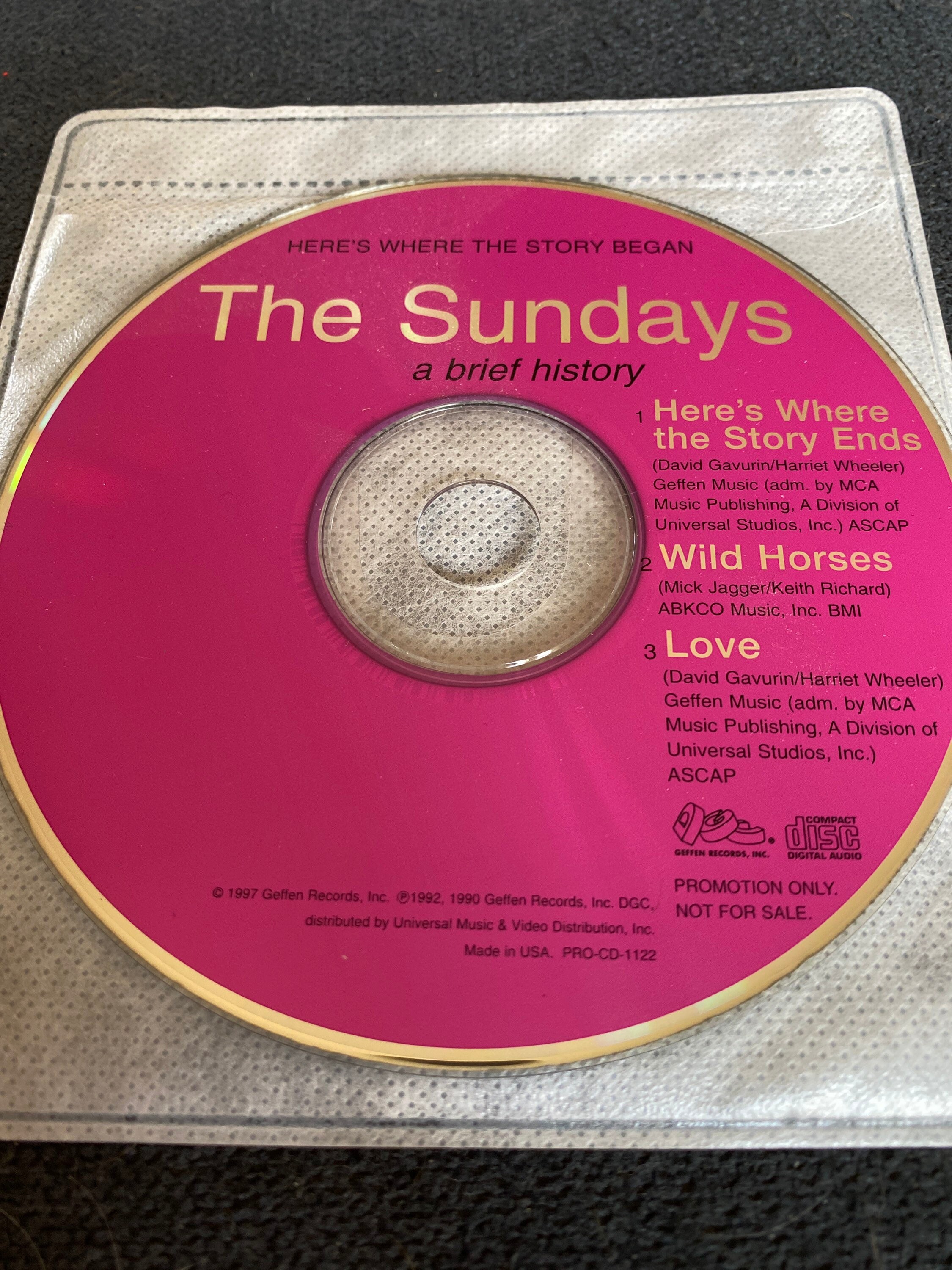 The sundays a brief history cd etsy