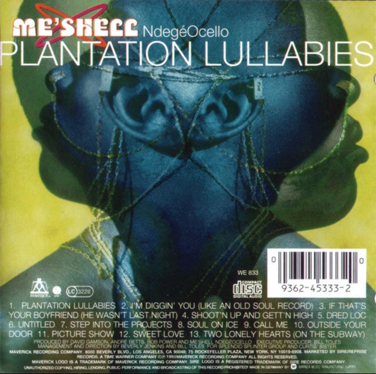 Meshell Ndegeocello Plantation Lullabies CD - Etsy
