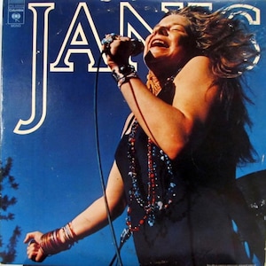 Janis Joplin Janis LP & Book