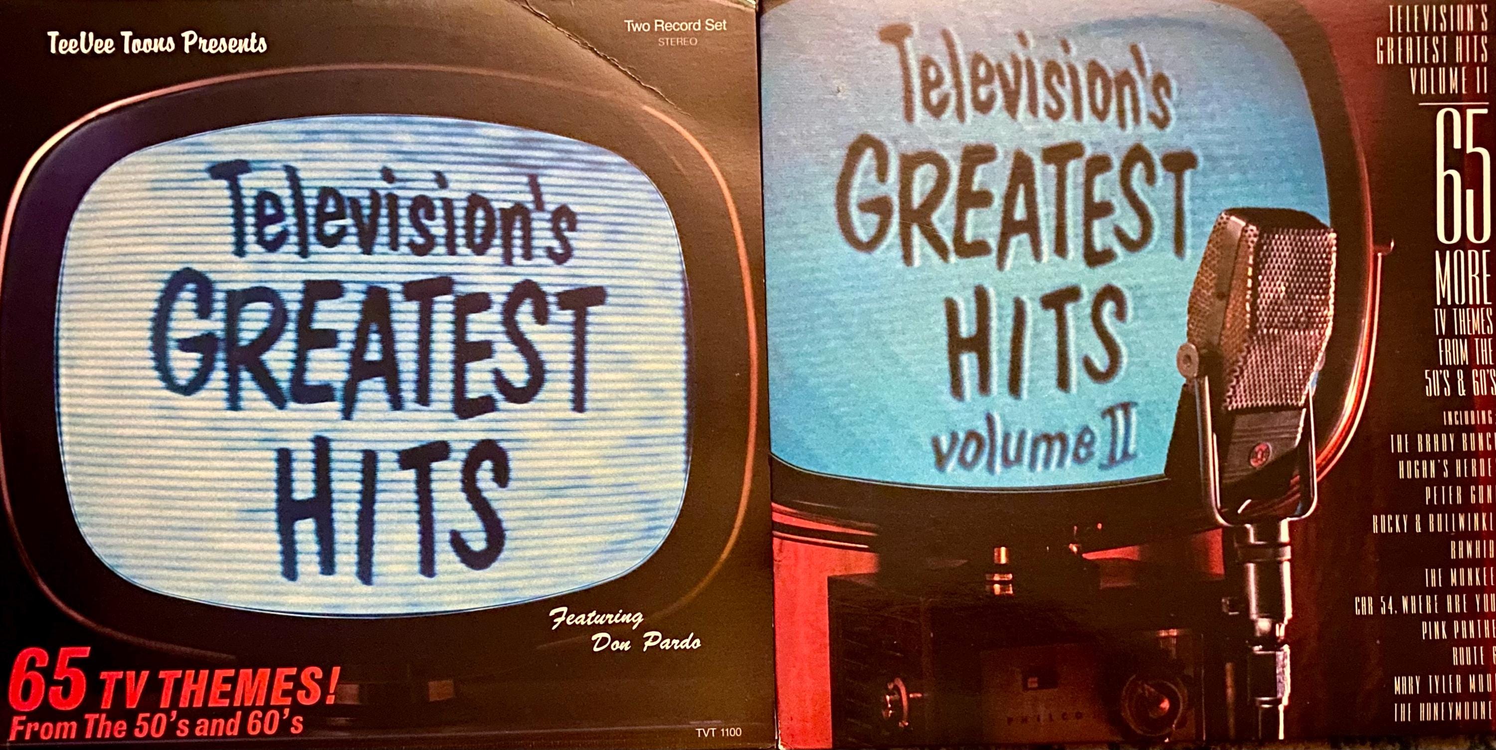 Television's Greatest Hits Volume I & II LP Set NM/M - Etsy