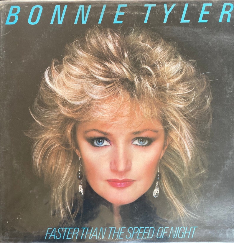 Bonnie Tyler Faster Than the Speed of Night LP - Etsy