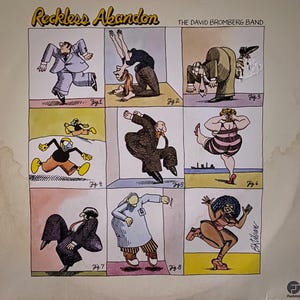 David Bromberg Band Reckless Abandon LP VG/VG+