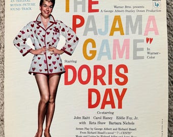 The Pajama Game Soundtrack 1957 LP Doris Day M/M