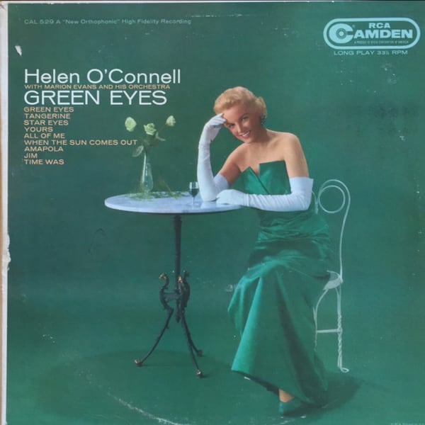 Helen O’Connell Green Eyes LP