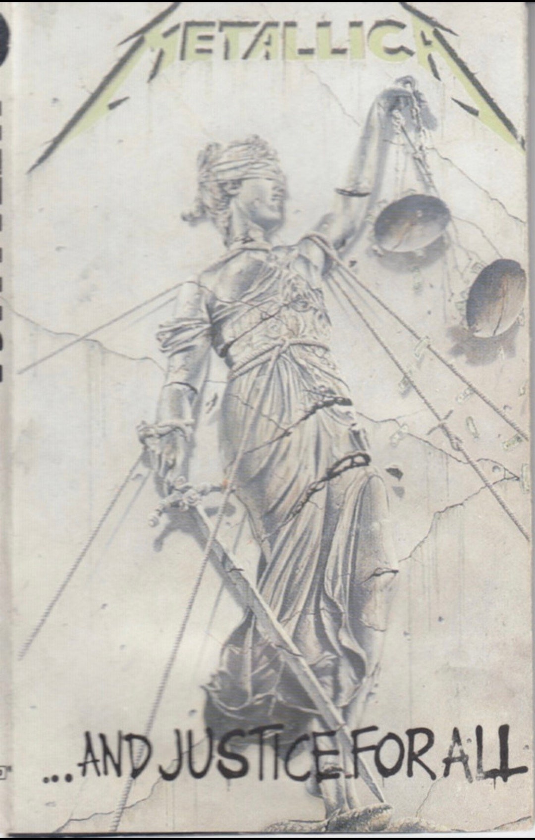 Metallica and Justice for All Cassette Etsy