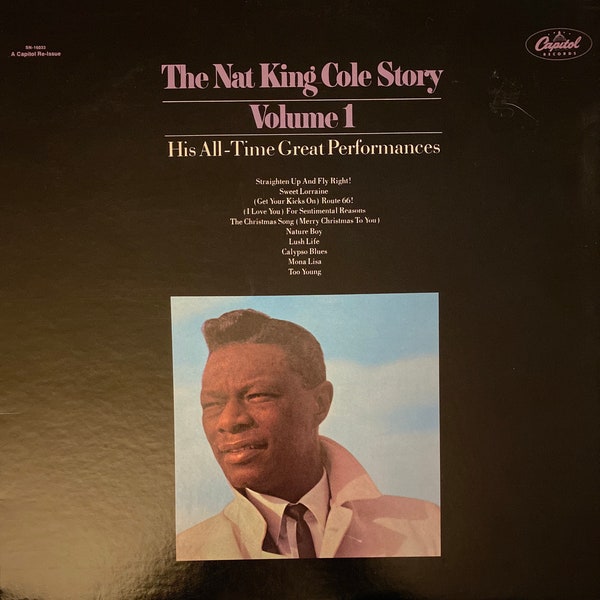 The Nat King Cole Story Volume 1 LP (reissue 1980)