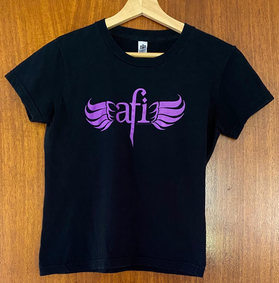 Vintage A Fire Inside AFI Band Baby Doll Tshirt M - Etsy