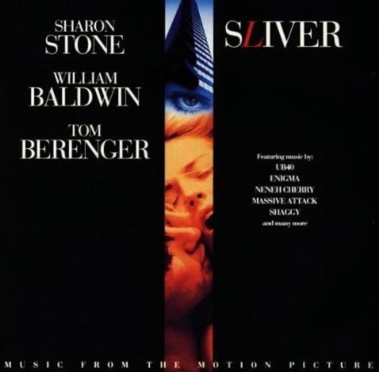 Sliver Soundtrack CD Lords of Acid, Verve, Neneh Cherry, Enigma