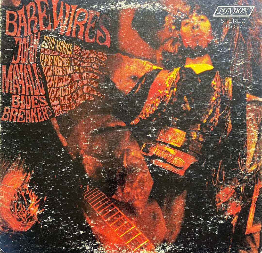 【LP】John Mayall's Blues Breakers/Bare Wi John Mayall's Bluesbreakers – Bare Wires – Vinyl (Gatefold
