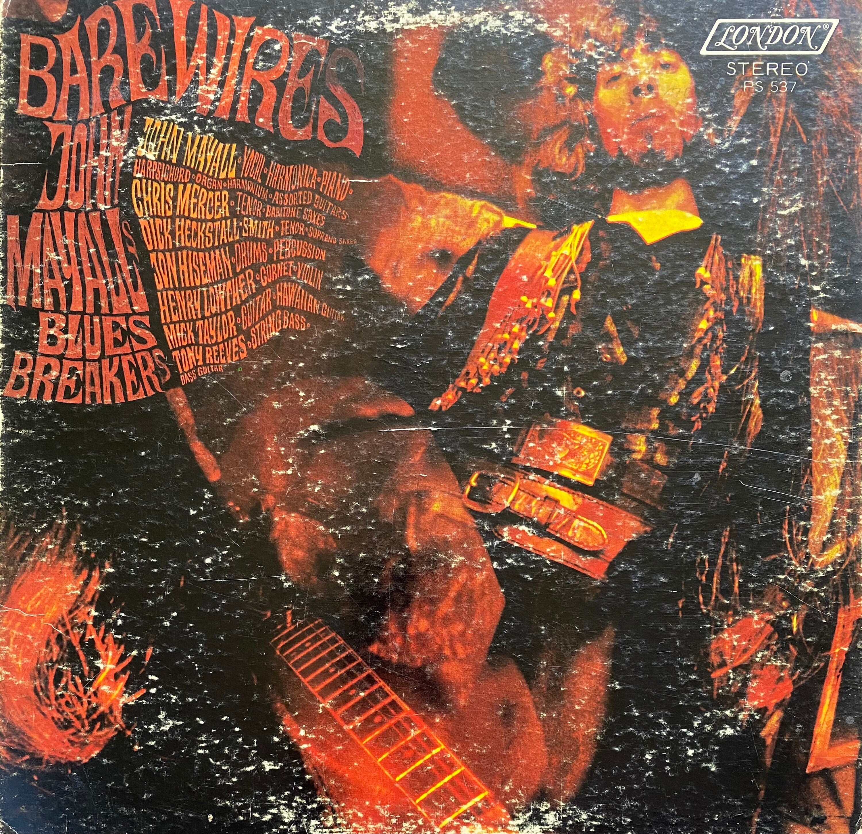 【LP】John Mayall's Blues Breakers/Bare Wi John Mayall's Bluesbreakers – Bare Wires – Vinyl (Monarch