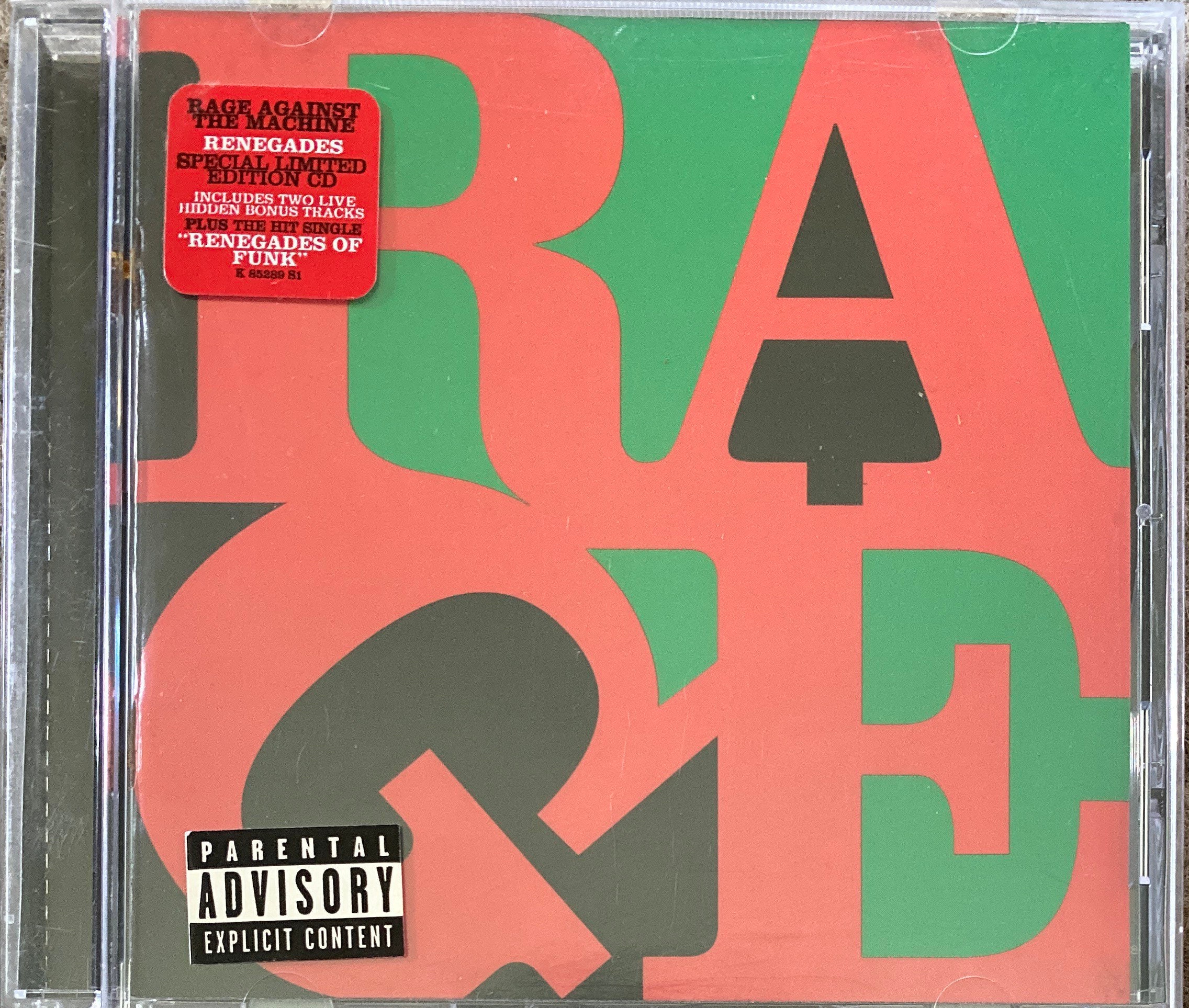☆【 レイジ・アゲインスト・ザ・マシーン ／ Rage Against the