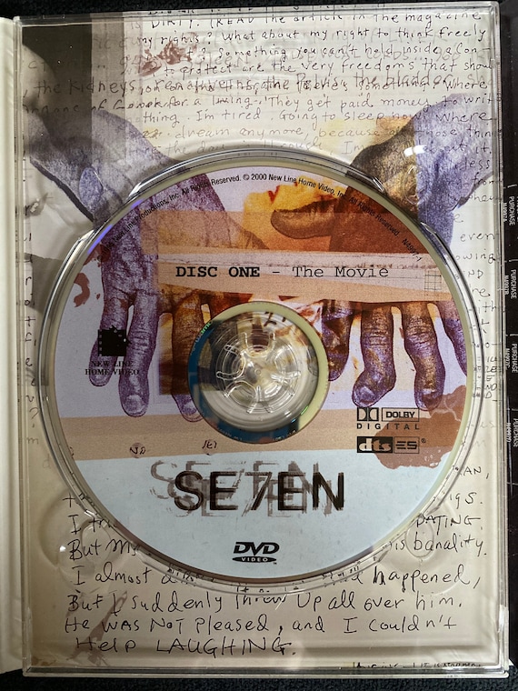SE7EN DVD Special Collector's Edition - Etsy
