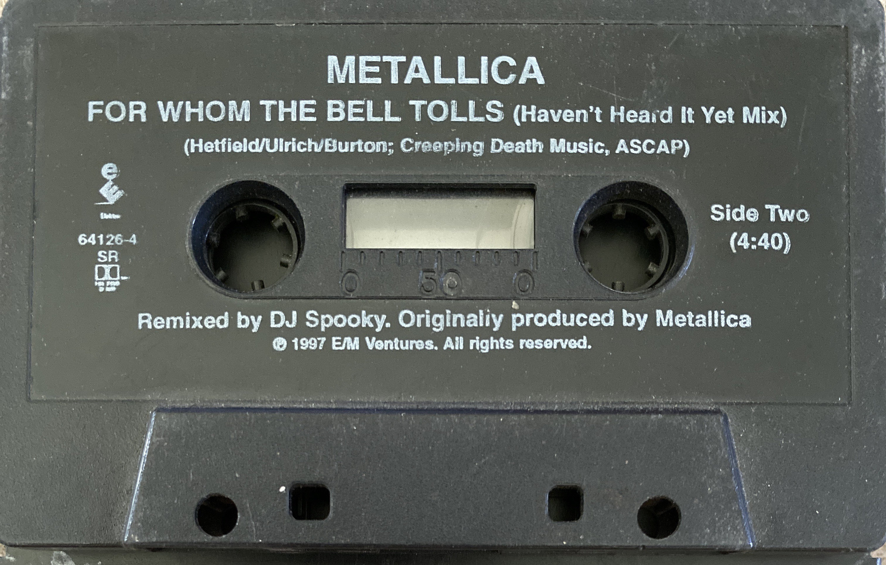 Buy RARE Metallica Promo Cassette Online in India